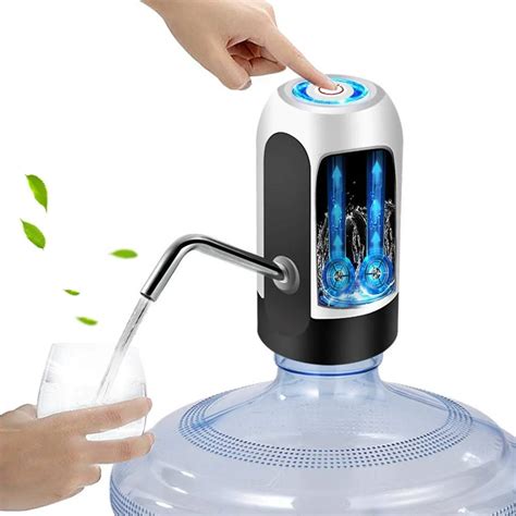 Elektrische Tragbare Wasser Dispenser Pumpe F R Gallonen Flasche Usb