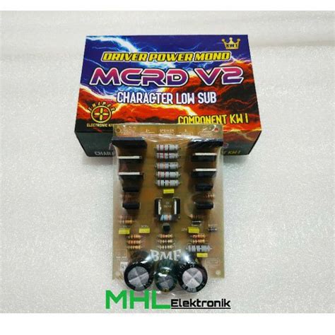 Jual KIT Driver Mono MCRD V2 Low Sub By BME Shopee Indonesia