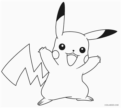 Pikachu Coloriage Pokemon Coloring Pokemon Coloring Pages Pikachu My