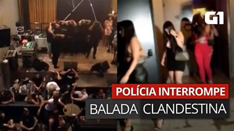 Pol Cia Interrompe Festa Clandestina E Det M Mais De Jovens Na Zona