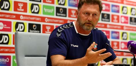 Press Conference Round Up Hasenh Ttl S Season Preview Southampton Fc