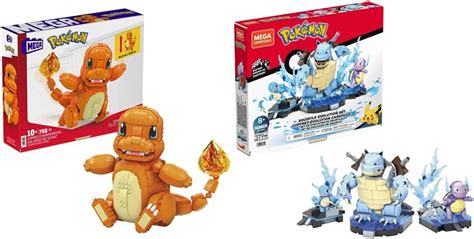Mega Construx HHL13 - Pokémon Jumbo Glumanda Bauset, Spielset mit 750 ...