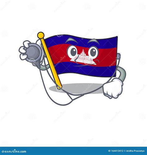 Cambodia Cartoon Asean Stock Image 62429635