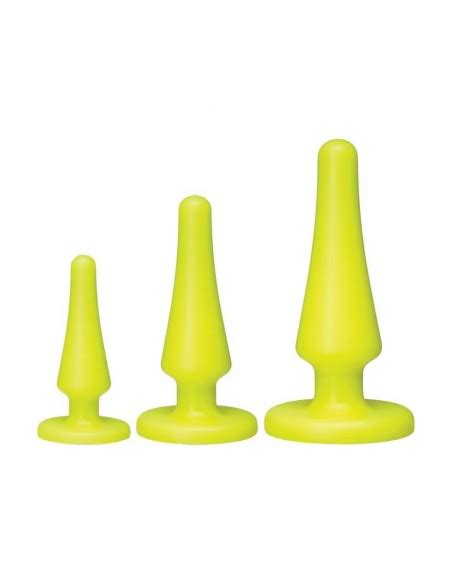 Doc Johnson Launch Anal Trainer Set Yellow