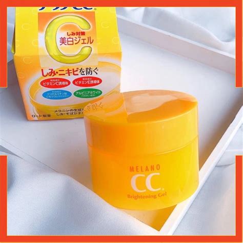 [hàng Nhật] Kem Dưỡng Trắng Da Ngừa Thâm Mụn Melano Cc Brightening Gel