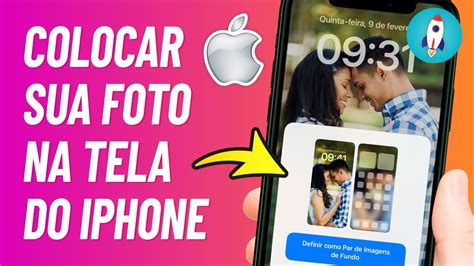 Como Colocar Foto Na Tela Inicial Do Iphone Atualizado Youtube