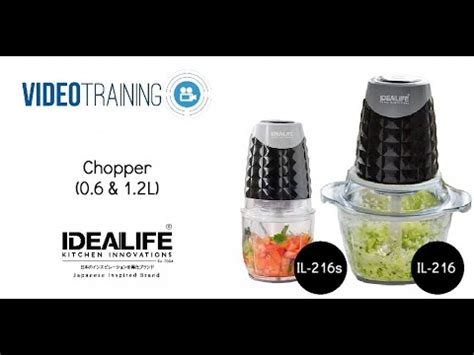 Idealife Chopper Series Il S Product Training Video Youtube