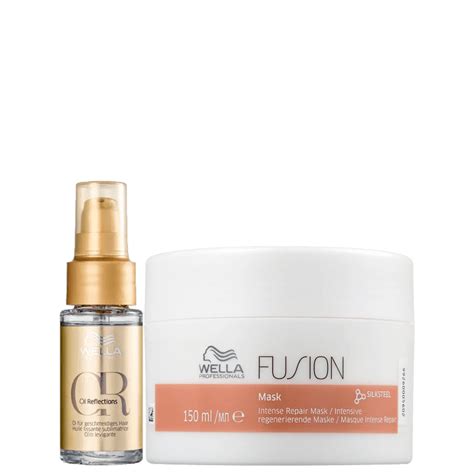 Kit Wella Professionals Fusion Oil Reflections Duo Beleza Na Web