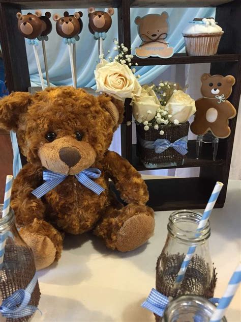 Teddy Bear Baby Shower Centerpiece Ideas