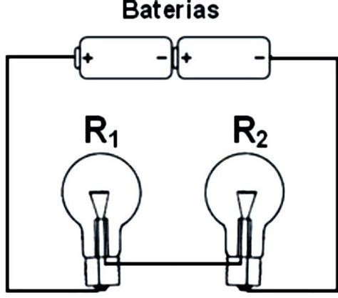 A ilustração representa um circuito elétrico composto por duas lâmpadas