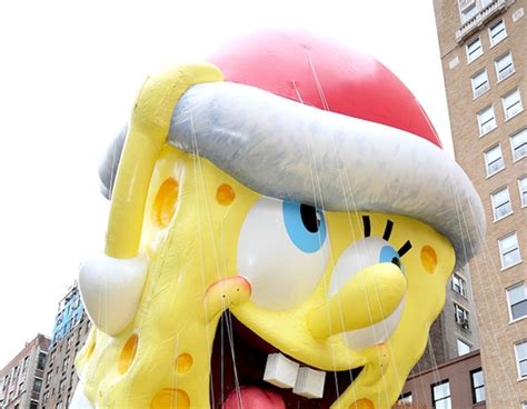 SpongeBob SquarePants from Celebs at Macy's Thanksgiving Day Parade ...