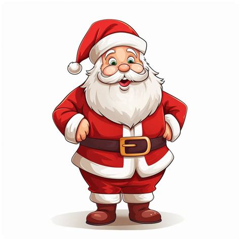 5 Happy Cartoon Nikolaus Weihnachten PNG Pack Lustige Digitale Kunst