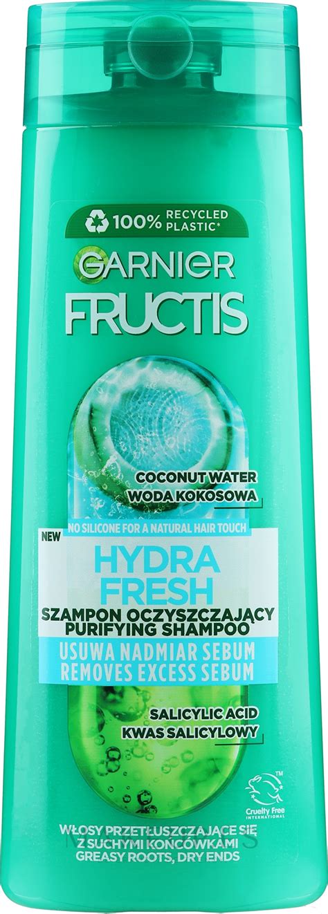 Garnier Fructis Hydra Fresh Shampoo Champ Con Agua De Coco Makeup Es