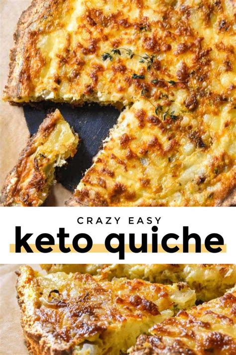 Keto Quiche Lorraine With The Perfect Crust Recipe Low Carb Quiche Recipes Ketogenic