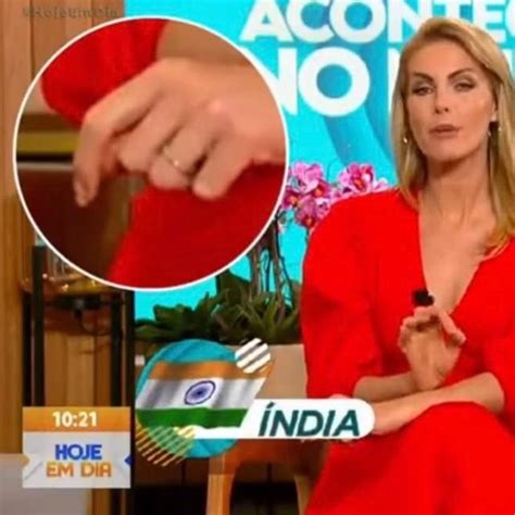 Vídeo Ana Hickmann Esclarece Origem De Anel Apontado Como Aliança