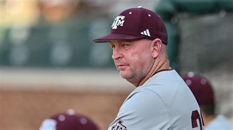 Jim Schlossnagle To Ejected Texas Aandm Baseball Fans Dont Come Back