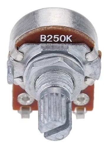 Potenciómetro Rotatorio Lineal B250k 250 K Ohm