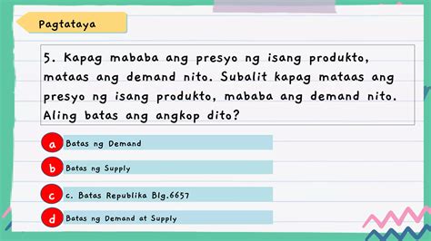 Konsepto At Mga Salik Na Nakaaapekto Sa Demand PPT