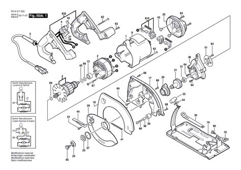 Skil Circular Saw Parts Diagram