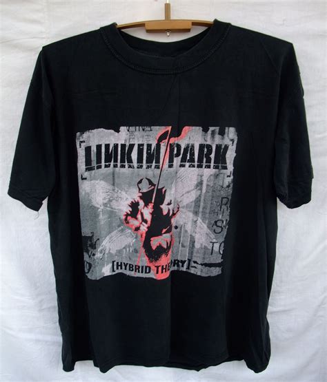 Linkin Park Hybrid Theory Chester Bennington Rare Vintage T Shirt Size Xl Black Linkin Park