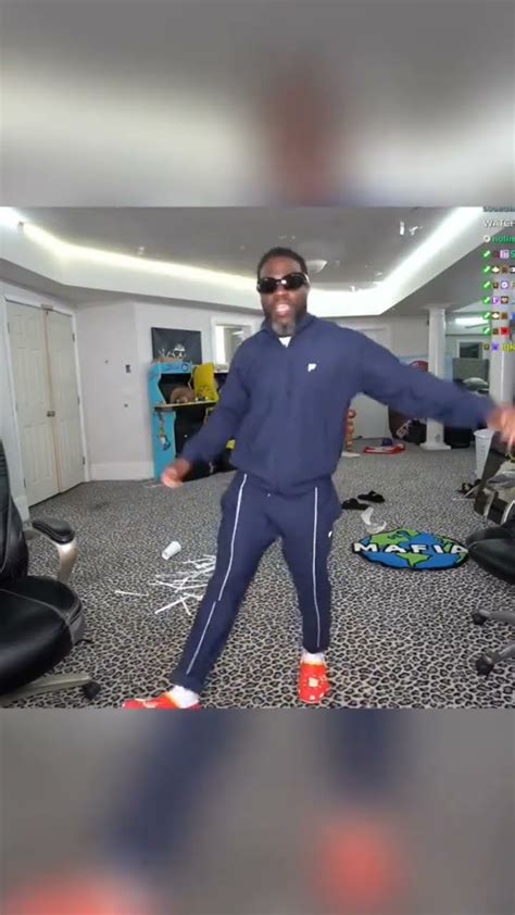 Kai Cenat And Kevin Hart Dancing In Matching Track Suits