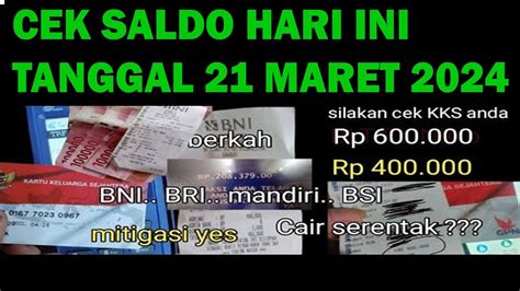 PKH Hari Ini Cek Saldo PKH BPNT Mitigasi Resiko Pangan HARI Ini