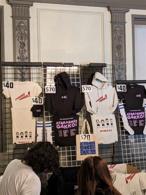 SF Regency Ballroom 11/08/2023 Merch : r/AtarashiiGakko