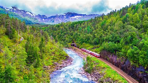 Noruega un país feliz con hermosos paisajes seguro y de primer mundo