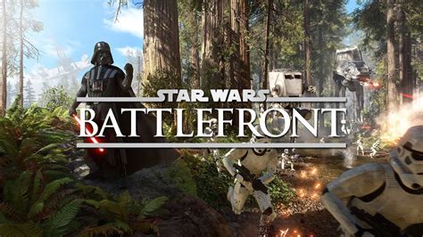 Star Wars Battlefront PS4 Endor Walker Assault 1080p 60fps