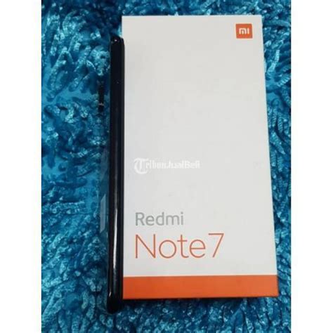 HP Redmi Note 7 Bekas Android Ram 3GB Murah Like New Lengkap TAM Di