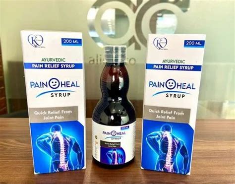 Herbal Joint Pain Relief Syrup And Oil Ml At Rs Bottle In