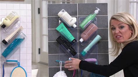 Shower Gem Shower Caddy And Organizer Set On Qvc Youtube