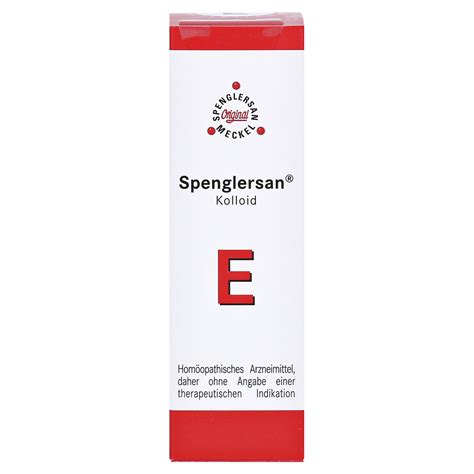 SPENGLERSAN Kolloid E 20 Milliliter N1 Kaufen Medpex