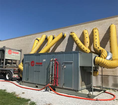 Chillers Rentals Trane Commercial Hvac