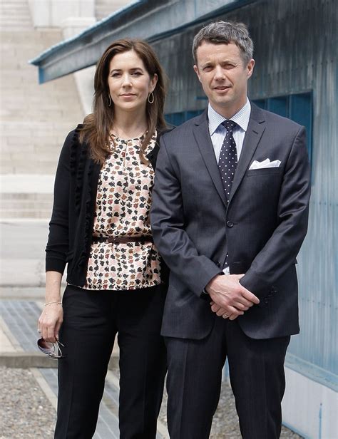 Denmarks Crown Prince Frederik And Crown Princess Mary Met In The Most