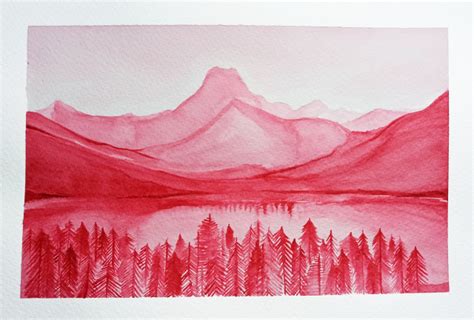 Paisaje Monocromático Rojo Fue una experiencia interesante repetir el