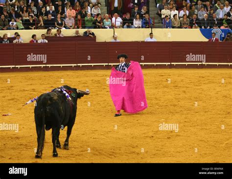 Bullfight At Praca De Touros De Campo Pequeno Stock Photo Alamy