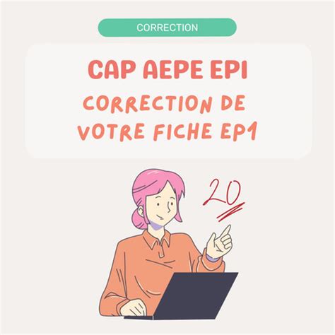 CORRECTION d une Fiche EP1 CAP AEPE V Réussite Scolaire