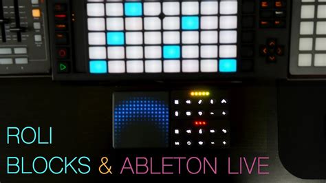 Roli Blocks And Ableton Live Blocks Dashboard Youtube