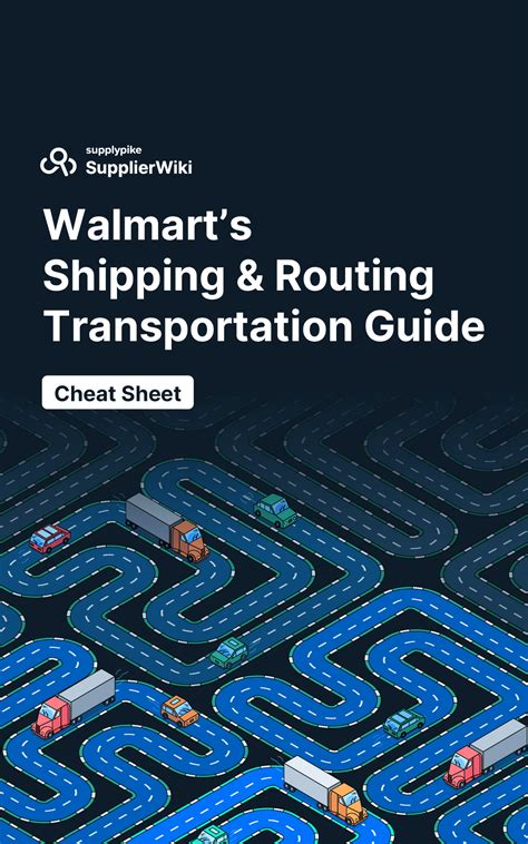 Walmarts Shipping And Routing Transportation Guide Cheat Sheet