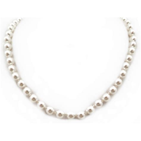 Collier Chanel 2017 En Perles Nacrees Ecru 385gr