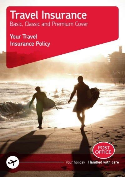 Your Travel Insurance Policy Post Office