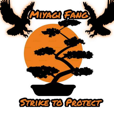 My attempt at a combined eagle/fang miyagi do logo : r/cobrakai