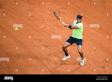 Rafael Nadal Aus Spanien Trifft Beim Halbfinale Bei Roland Garros