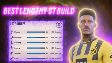 FIFA 23 PRO CLUBS BEST STRIKER BUILD META BUILD YouTube