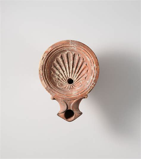 Terracotta Oil Lamp Roman Early Imperial The Metropolitan Museum Of Art