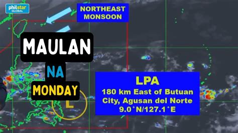 Pagasa Weather Update Metro Manila Uulanin Dahil Sa Low Pressure Area