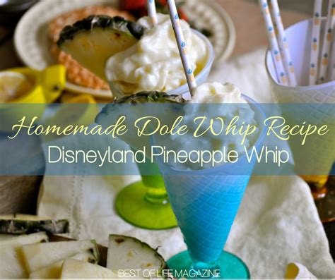 Homemade Dole Whip Recipe | Disneyland Pineapple Whip