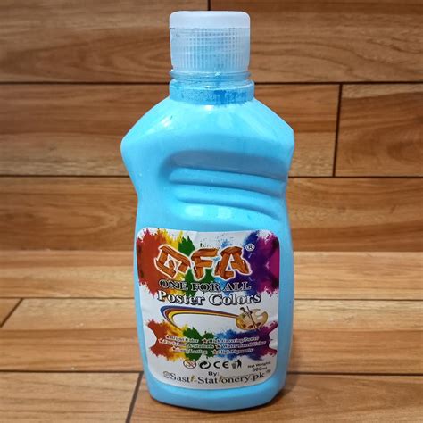 Pack Of 3 250ml Ofa Poster Color Bottle Sastistionery