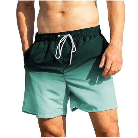 Cllios Mens Swimsuit Trunks 7 Quick Dry Swim Shorts With Mesh Liner